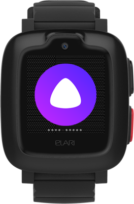 Часы-телефон ELARI детские KidPhone 3G с Алисой и GPS, черные
