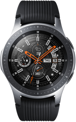 Умные часы Samsung Galaxy Watch 46mm, серебристая сталь