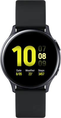 Умные часы Samsung Galaxy Watch Active2, 44mm, алюминий, лакрица