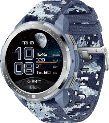 Умные часы Honor Watch GS Pro, серый камуфляж