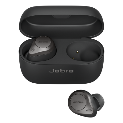 Bluetooth-гарнитура Jabra Elite 85t, черная